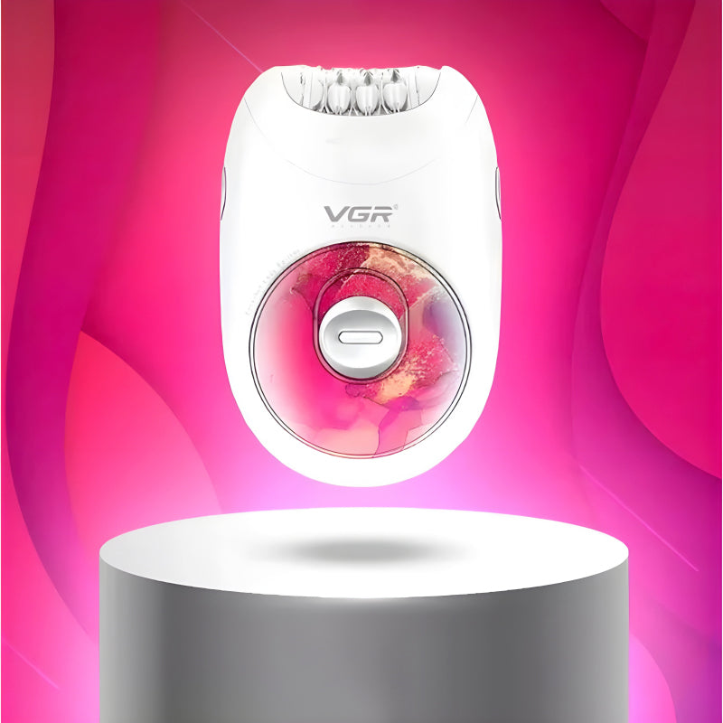 VGR Rechargeable Electric Lady Epilator Hair Removal Machine