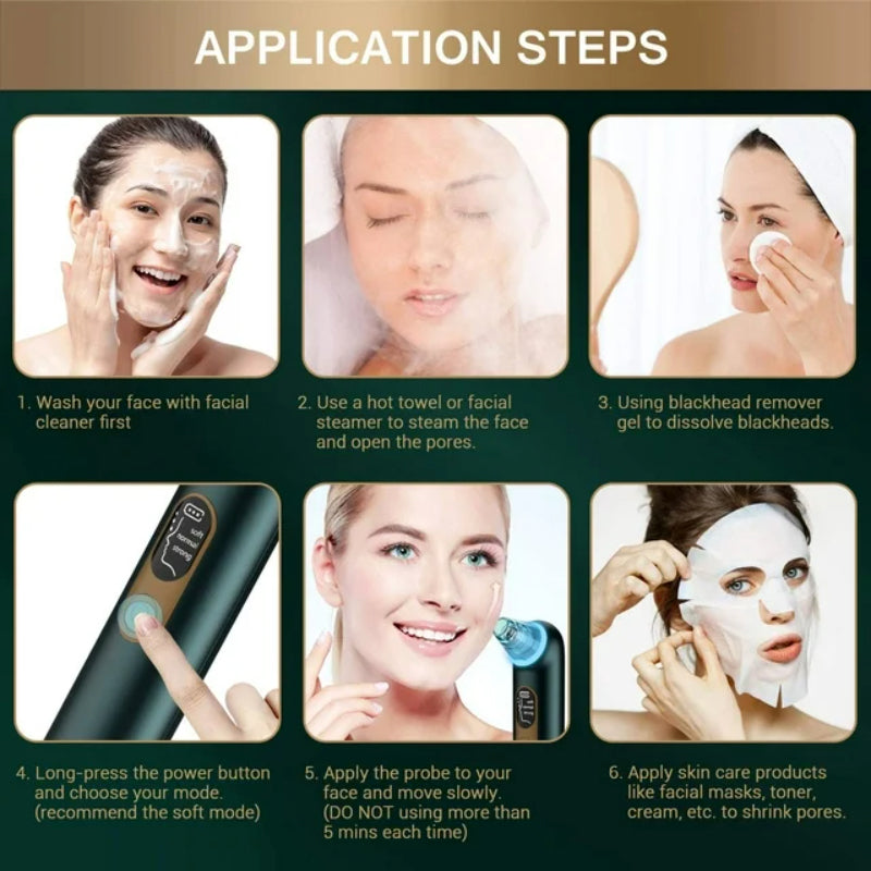 Turata USB Rechargeable Advanced Blackhead Remover