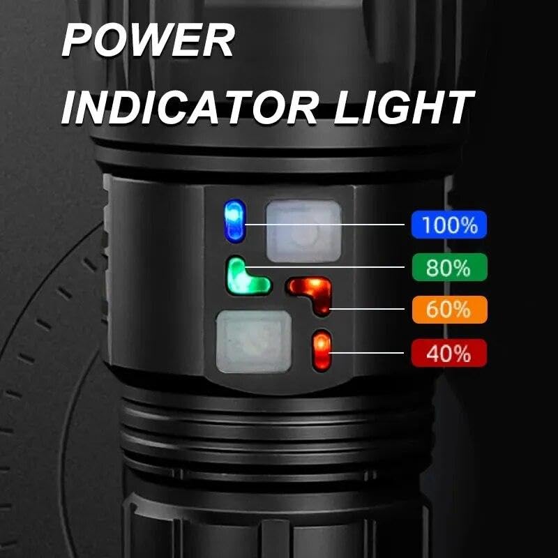 COBA CB-W518 Rechargeable MULTI-FUNCTIONAL Flashlight 3 KM RANGE