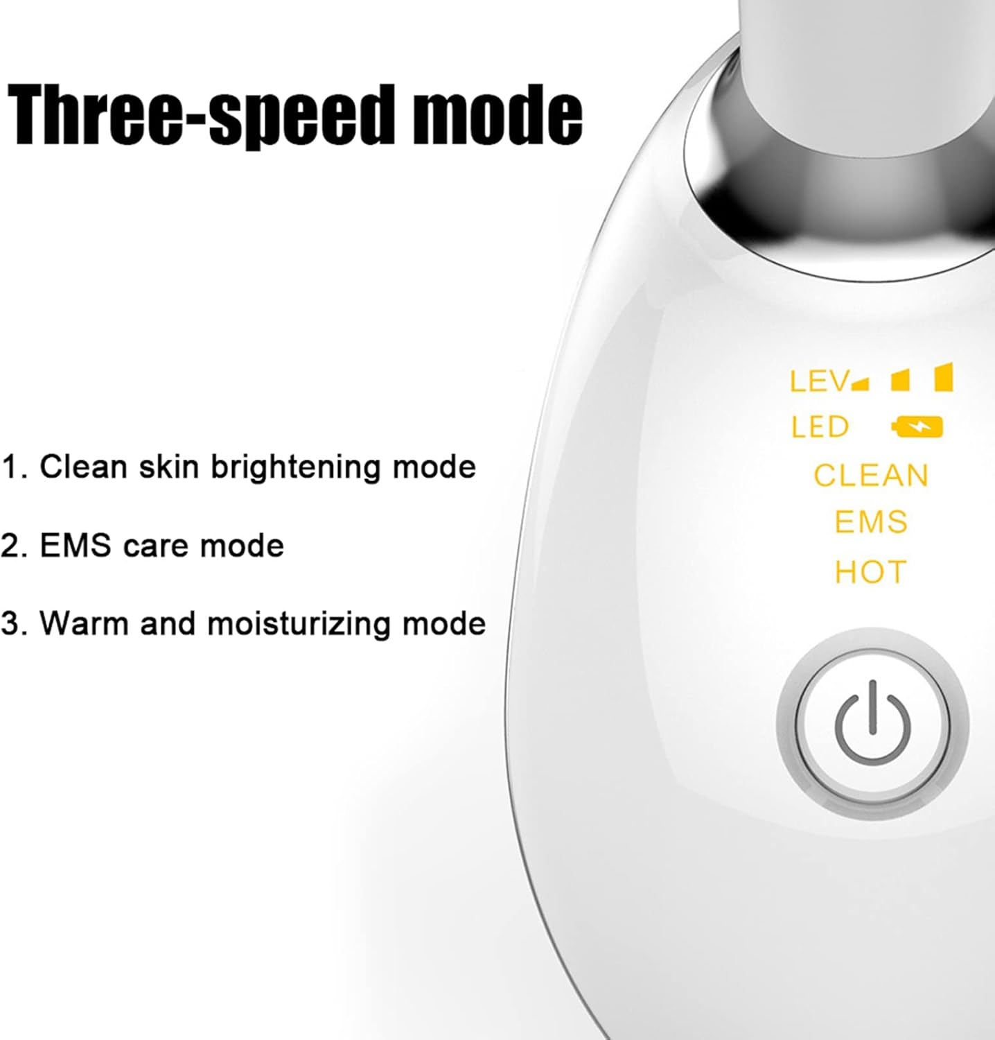 Rechargeable Anti-Wrinkle Facial Massager, Skin Lifting, Firming Tightening Device