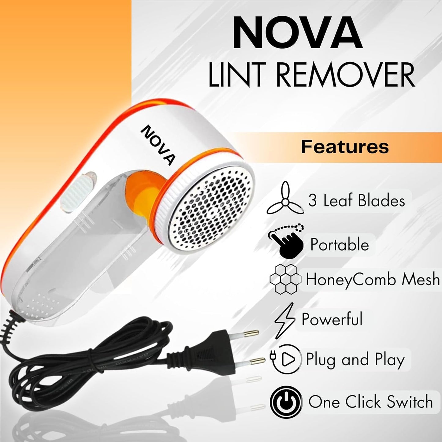 Nova Lint Remover, Electric Fabric Shaver (لنٹ ہٹانے والا)