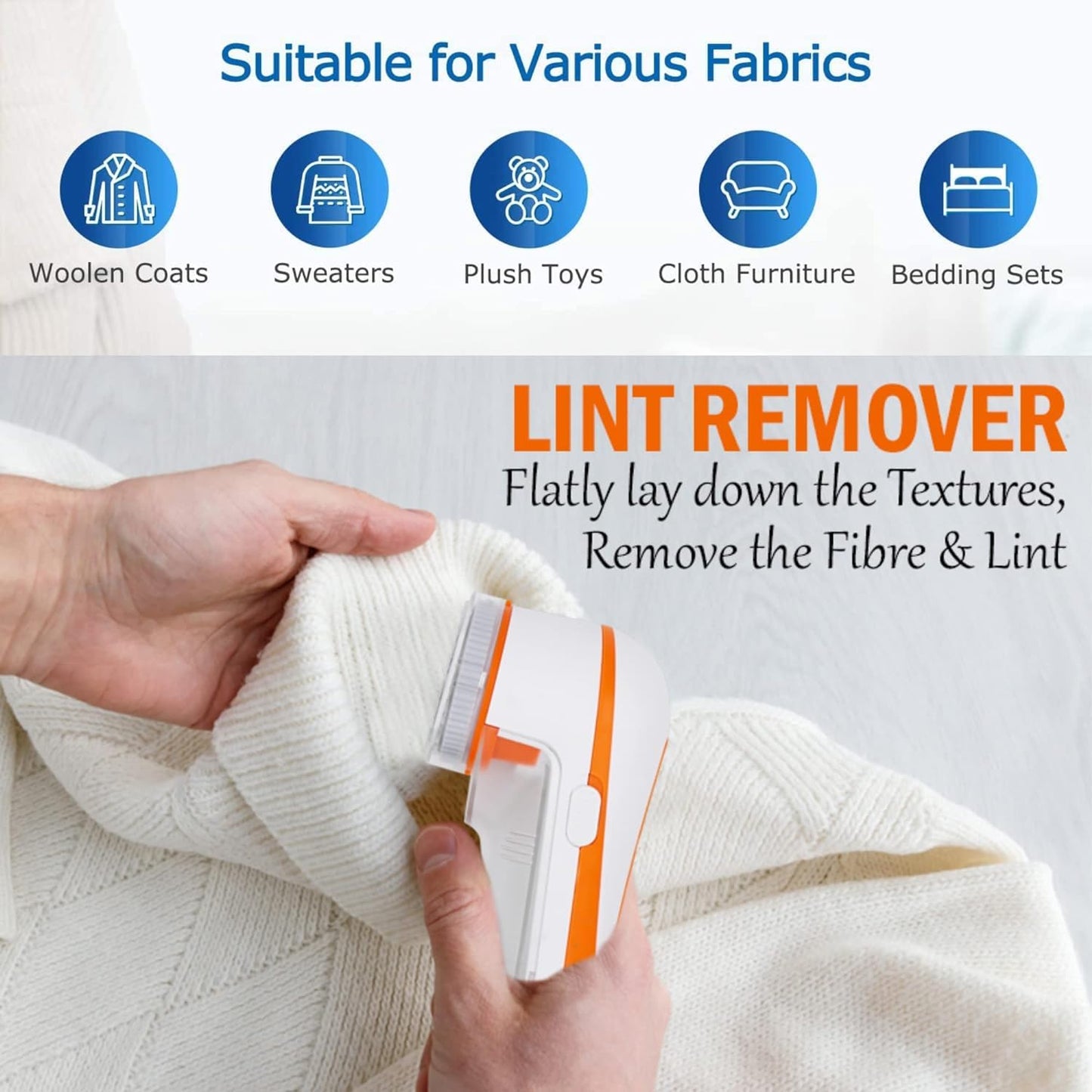 Nova Lint Remover, Electric Fabric Shaver (لنٹ ہٹانے والا)