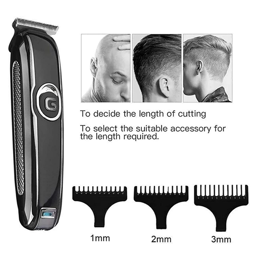 Geemy Rechargeable Professional Men Hair Trimmer/Clipper SaQiBuy