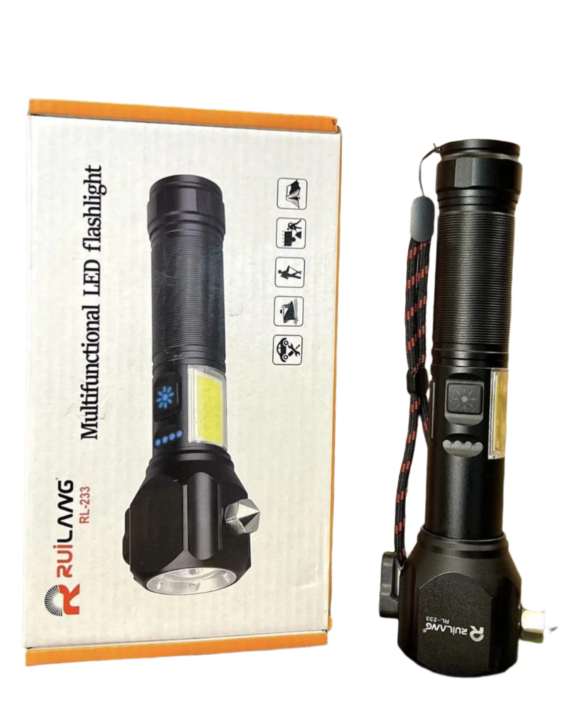 Ruilang Rechargeable Multi-functional LED Torch