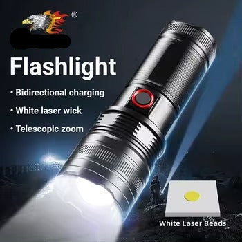 Ruilang Multi-functional Rechargeable Sealed Flashlight Torch- 1.2 KM