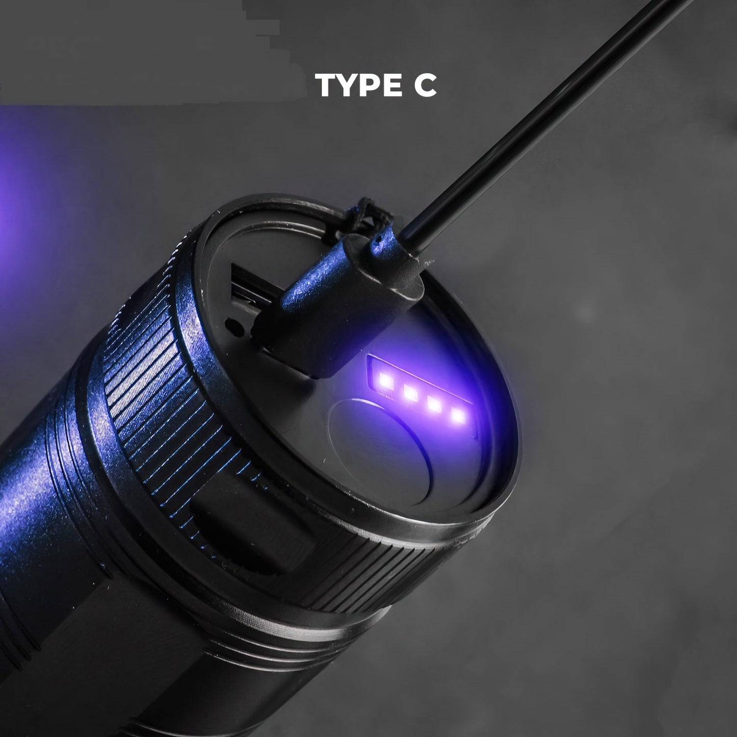 Ruilang Multi-functional Rechargeable Sealed Flashlight Torch- 1.2 KM