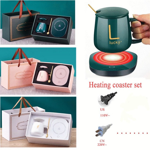 Electric Coffee Mug Warmer Pad, Auto On/Off For Office/Home- 50℃