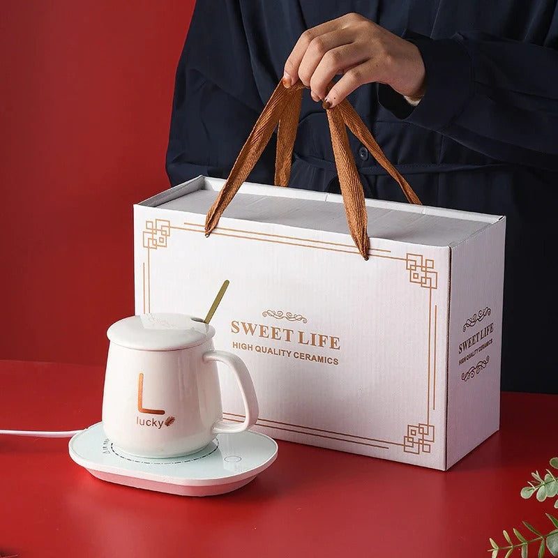 Electric Coffee Mug Warmer Pad, Auto On/Off For Office/Home- 50℃