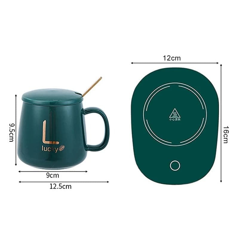 Electric Coffee Mug Warmer Pad, Auto On/Off For Office/Home- 50℃