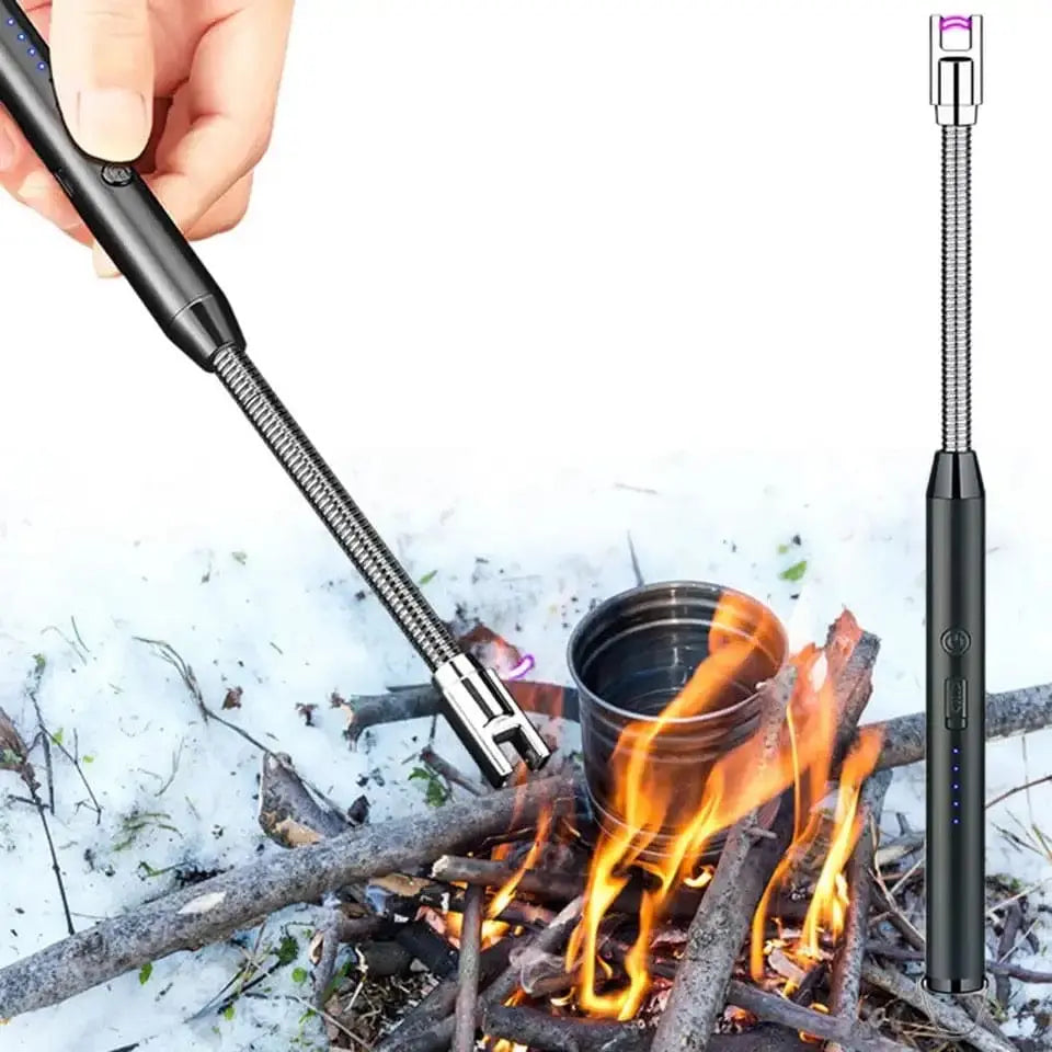 Electric Arc USB Rechargeable Flame-less Lighter SaQiBuy
