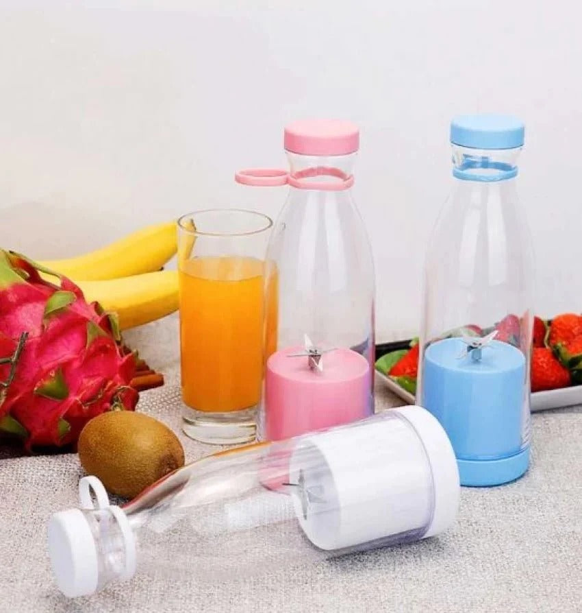 USB Rechargeable Electric Portable Bottle Juicer/ Mixer Blender Smoothie Maker