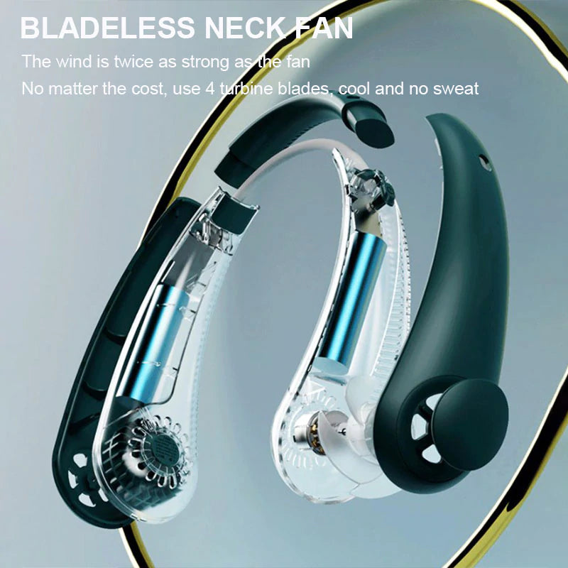 Rechargeable Blade-less Neck Fan