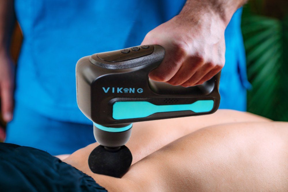 BLUE IDEA Deep Massage Facial Gun Massager