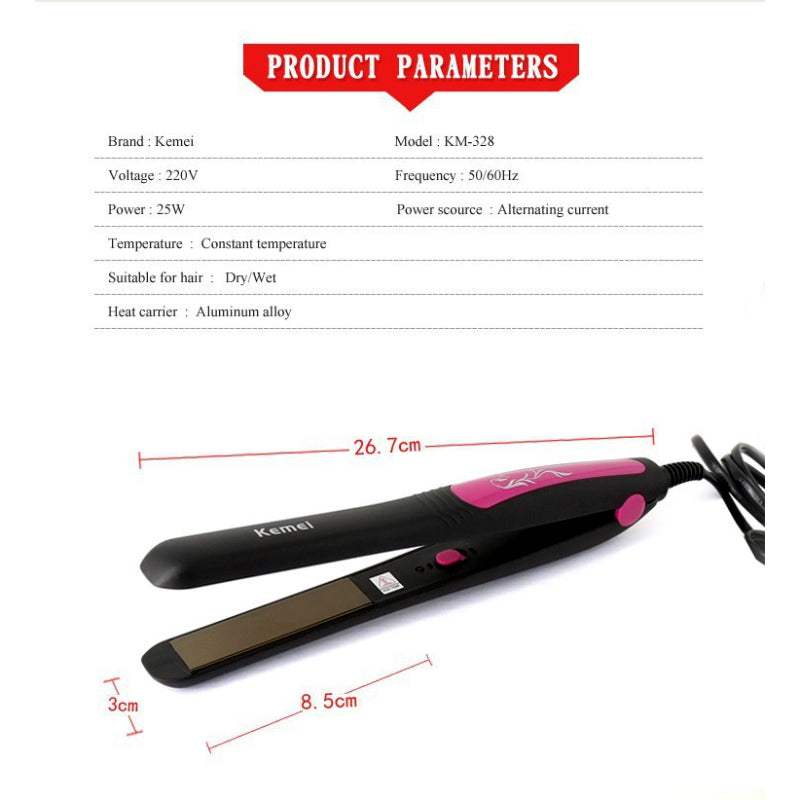Kemei Flat Iron Professional Hair Straightener