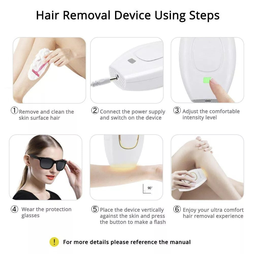 IPL Pulsed Light Hair Removal Technology