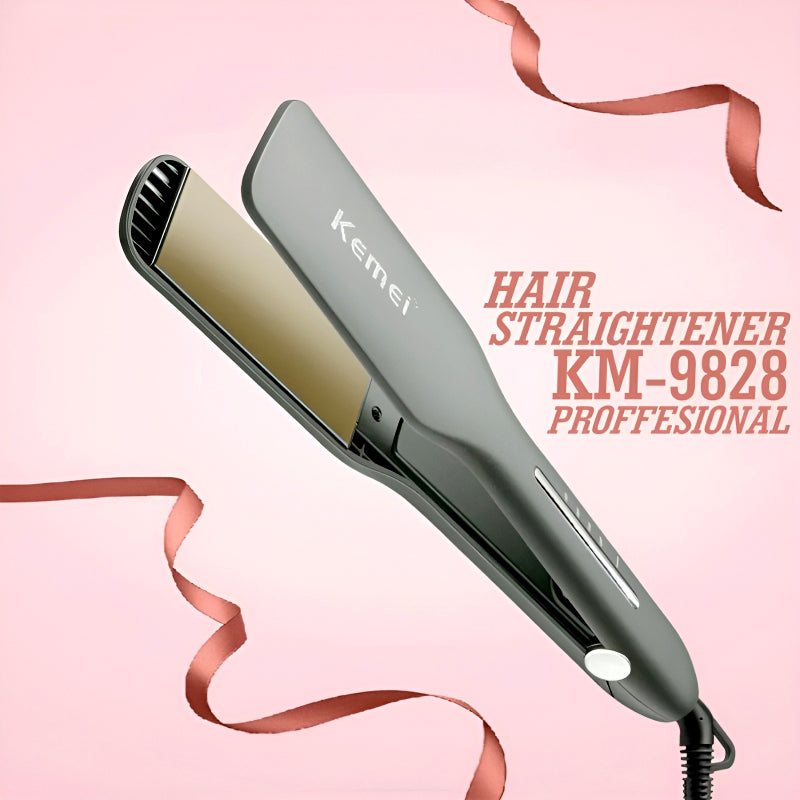 Kemei Hair Straightener- Max Heat 750°F
