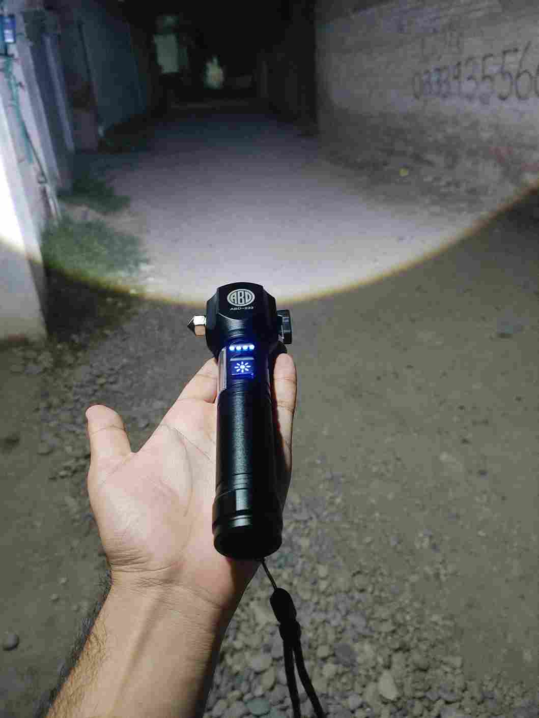 Ruilang Rechargeable Multi-functional LED Torch SaQiBuy