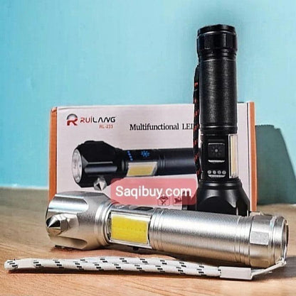 Ruilang Rechargeable Multi-functional LED Torch SaQiBuy