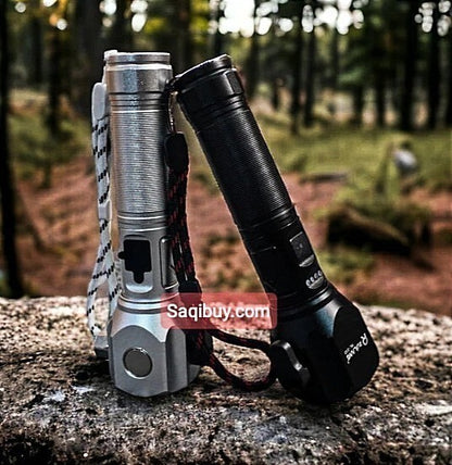 Ruilang Rechargeable Multi-functional LED Torch SaQiBuy