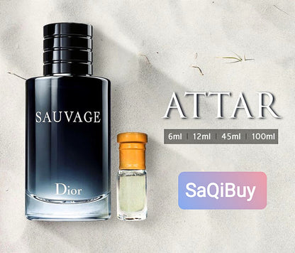 SAUVAGE DIOR - Pure Perfume Oil/ ATTAR SaQiBuy