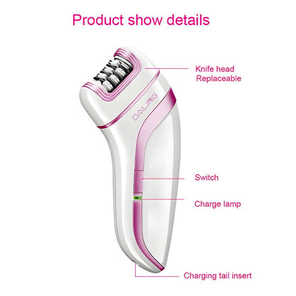 Daling Women Electric Rechargeable Hair Removal Epilator SaQiBuy