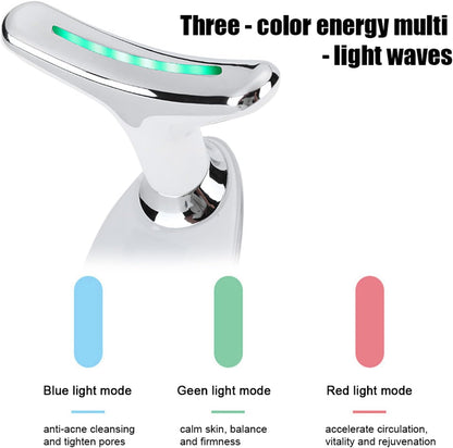 Rechargeable Anti-Wrinkle Facial Massager, Skin Lifting, Firming Tightening Device