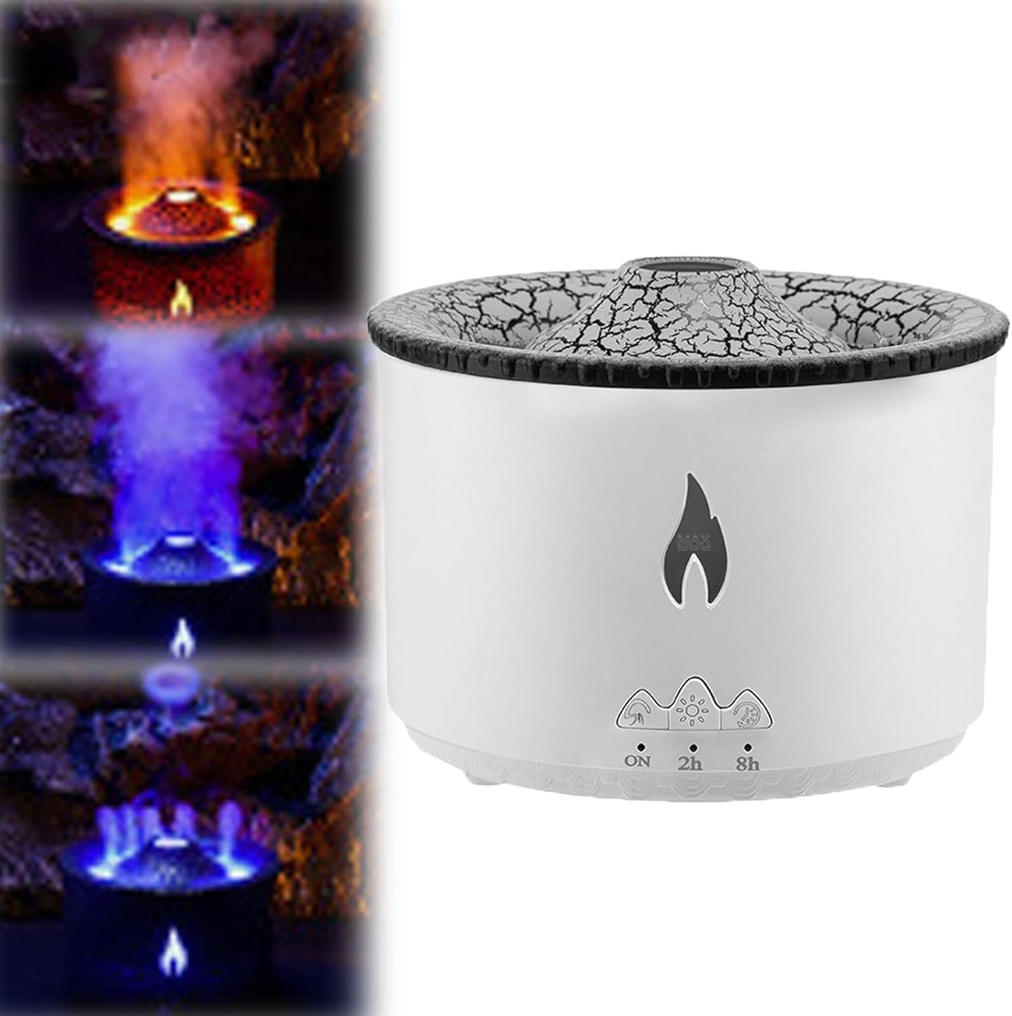 Volcano Flame Aroma Diffuser Humidifier