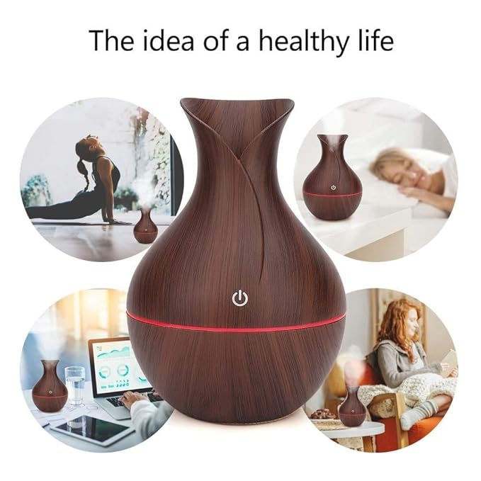 Mini Air Humidifier Ultrasonic USB LED Light