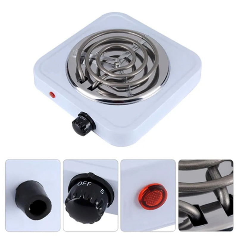 Electric Stove Mini Hot Plate For Cooking- 1000 Watt