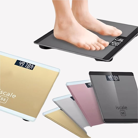 Digital LCD Electronic Tempered Glass Body Weight Scale - 180 Kg SaQiBuy