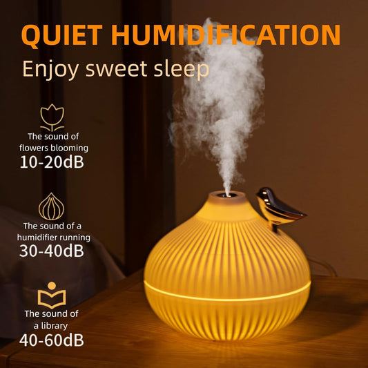 Mini Onion Shape LED Air Humidifier Mist Aromatherapy Diffuser SaQiBuy