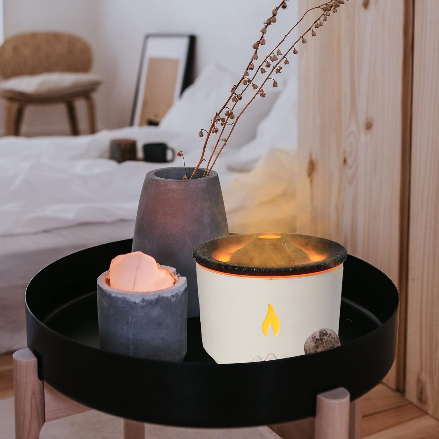 Volcano Flame Aroma Diffuser Humidifier