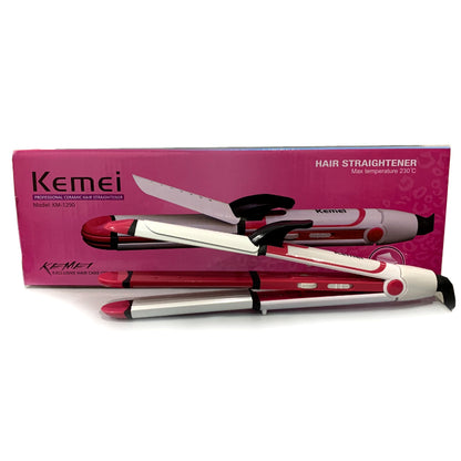 Kemei Multi-Functional Professional Ceramic Hair Straightener