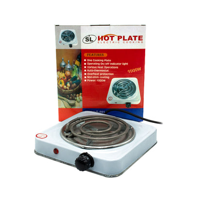 Electric Stove Mini Hot Plate For Cooking- 1000 Watt