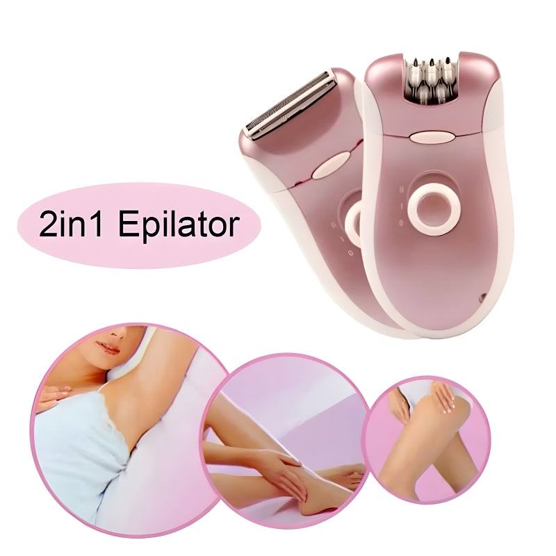 2in1 Women Epilator Shaver/ Lady hair Remover