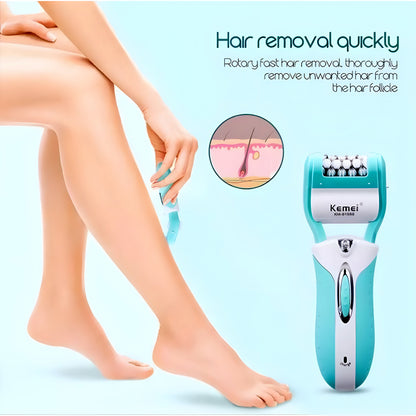 3 in 1 Rechargeable Epilator Shaver & Callous Remover