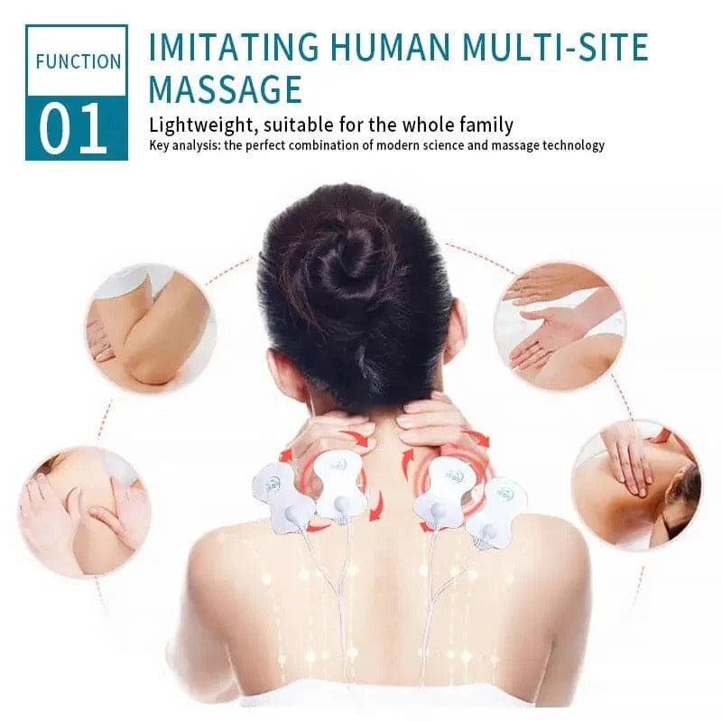 Digital Therapy Handheld Massager, Electric Tens Unit Device