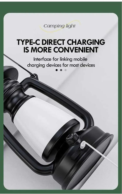 Rechargeable LED Desk Lamp- Outdoor Camping Lantern