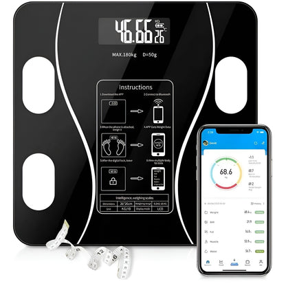 Smart App Bluetooth Supported Weight Scale- 180 KG