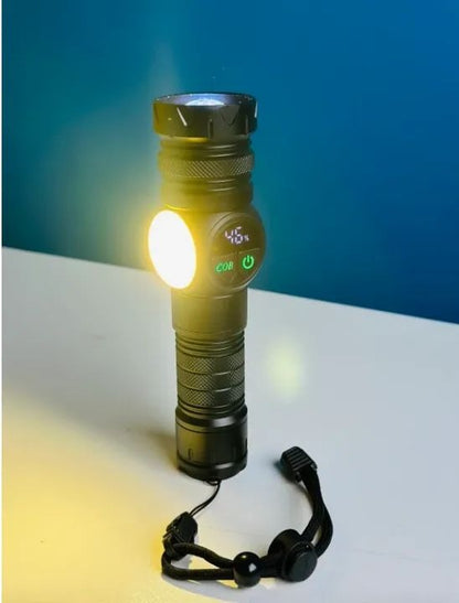 Ruilang TG+COB Multi-functional Flashlight- 1 KM RANGE