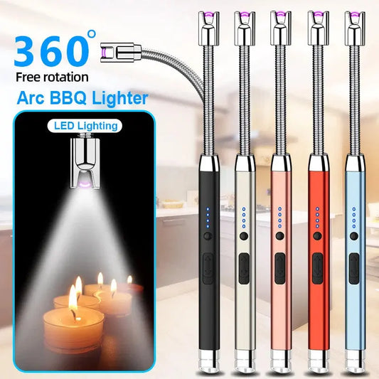 Electric Arc USB Rechargeable Flame-less Lighter SaQiBuy