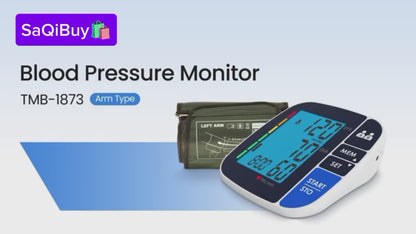 Automatic Upper Arm Blood Pressure Monitor for Home Use